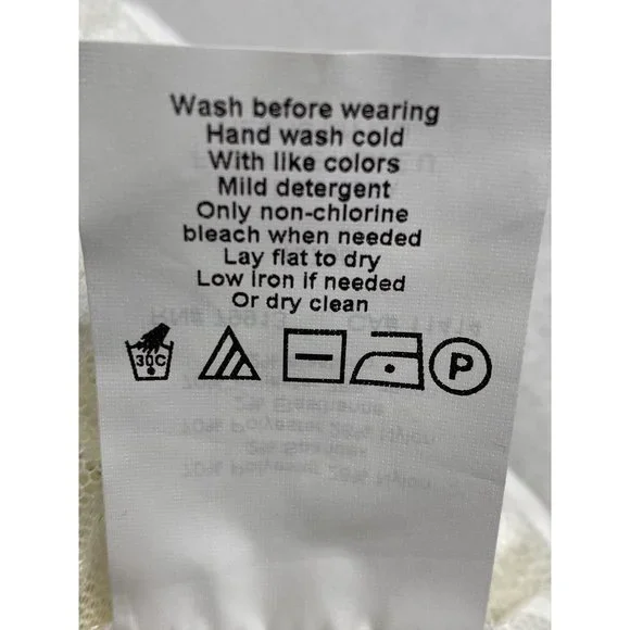 A Pea in the Pod White Tiered Lace Long Sleeve Top Medium Maternity Blouse - Picture 9 of 10